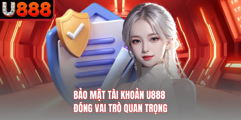 Bảo mật tài khoản U888 đóng vai trò quan trọng