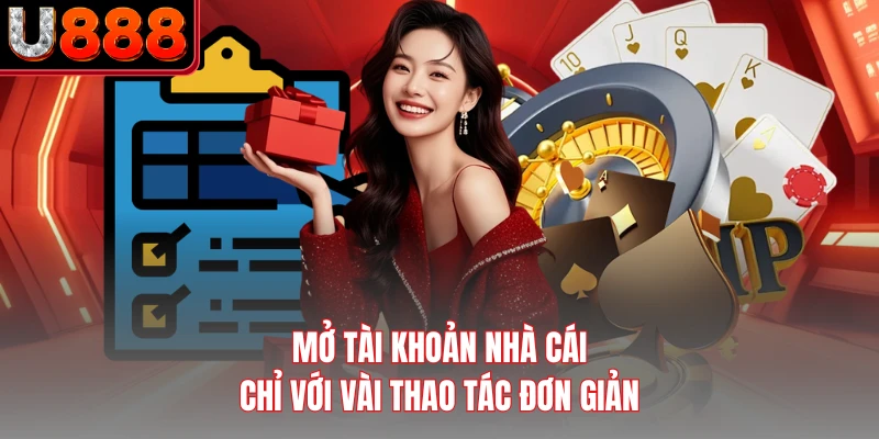 Mở tài khoản nhà cái chị với vài thao tác đơn giản