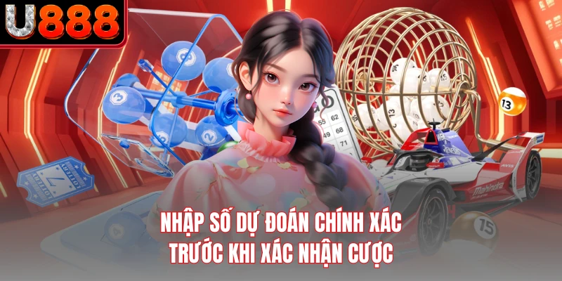 Nhập số dự đoán chính xác trước khi xác nhận cược
