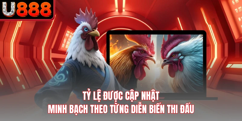 Tỷ lệ được cập nhật minh bạch theo từng diễn biến thi đấu