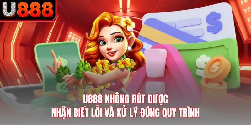 U888 Không Rút Được - Nhận Biết Lỗi Và Xử Lý Đúng Quy Trình