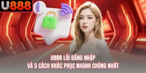 U888 Lỗi Đăng Nhập Và 5 Cách Khắc Phục Nhanh Chóng Nhất